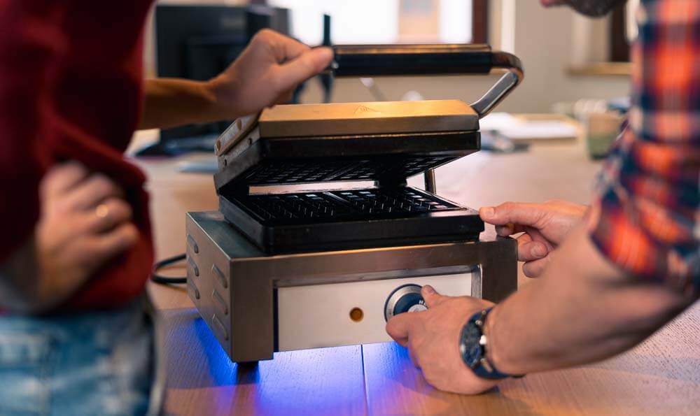 un equipo de cocina eléctrico