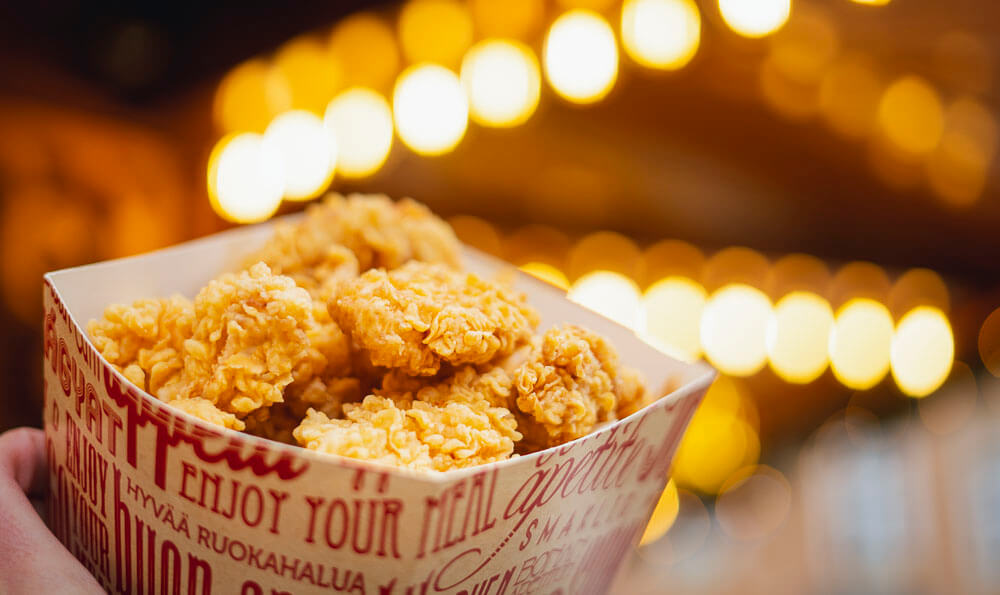 cocina callejera street food idea- pollo rebozado