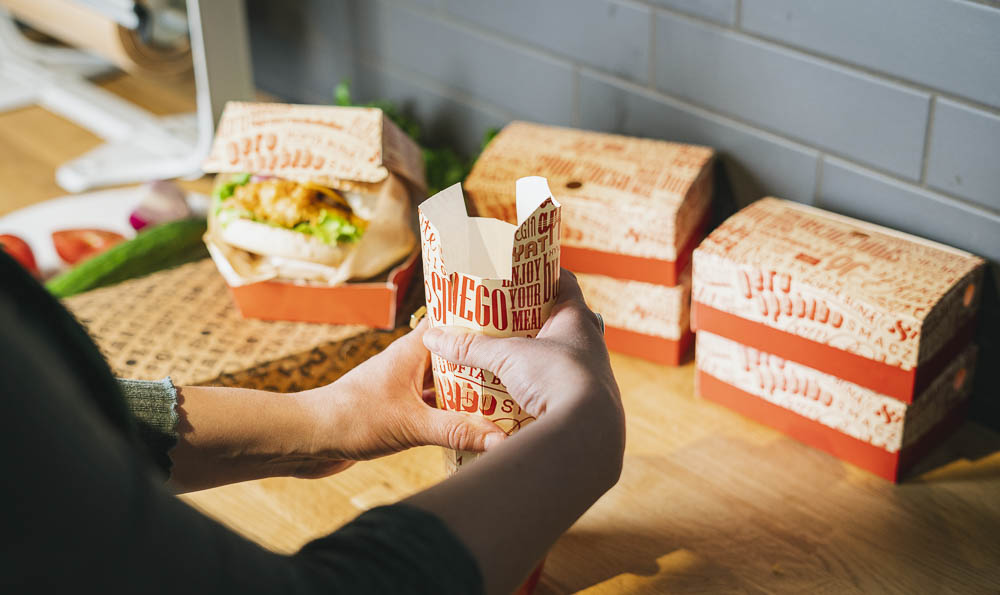 caja para wrap