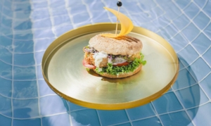 Hamburguesa de pescado 